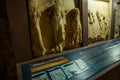 MARMARIS, TURKEY: The Hall of Stone Artifacts to the museums of Marmaris Fortress.