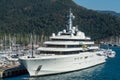 M Y Eclipse superyacht owned by Russian oligarch Roman Abramovich, in Netsel Marina port of Marmaris, Turkey