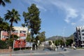 Ulusal Egemenlik street in the sea city of Marmaris. Turkey