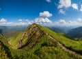 Marmaros Pip Ivan Mountain top, Carpathian, Ukraine Royalty Free Stock Photo