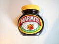 Marmite jar. Marmite is a British brand of yeast extract spread. It is also a source of folic acid