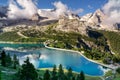 Marmolada glacier, Dolomites, Italy