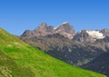 Marmolada peak Royalty Free Stock Photo