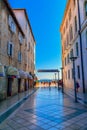 Marmont street in Split, Croatia Royalty Free Stock Photo