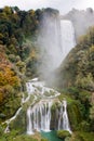 Marmore waterfalls, Italy Royalty Free Stock Photo