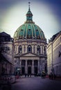 Marmorkirken baroque church In Copenhagen