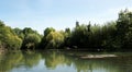 Marne river in paris suburbs Royalty Free Stock Photo