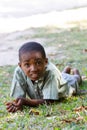 Portrait of young malagasy teenager boy