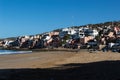 Maroc village at the beach Royalty Free Stock Photo