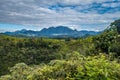 Marojejy park view under the clouds Royalty Free Stock Photo