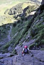 Marokka Klettersteig, Kitzbuheler Alpen, Tirol, Austria