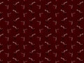 Maroon ajrak block print abstract geometric block pattern for textile design background wall paper tile decor with brown