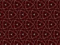 Maroon ajrak block print abstract geometric block pattern for textile design background wall paper tile decor with brown