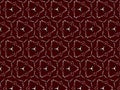 Maroon ajrak block print abstract geometric block pattern for textile design background wall paper tile decor with brown