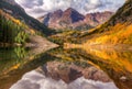 Maroon Bells, Aspen, Colorado Royalty Free Stock Photo