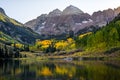 Maroon bells aspen colorado Royalty Free Stock Photo