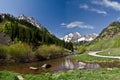 Maroon Bells, Colorado Royalty Free Stock Photo