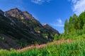 Maroon Bells Mountain Wilderness Royalty Free Stock Photo