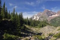 Maroon Bells Wilderness in Colorado Royalty Free Stock Photo