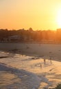 Maroubra beach sunset overview Royalty Free Stock Photo