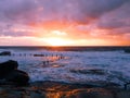 Maroubra sunrise Royalty Free Stock Photo