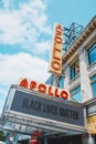 marquee of the Apollo Theater, New York, US