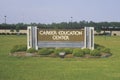 Marquee for a career education center Royalty Free Stock Photo