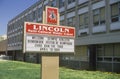 Marquee at Lincoln Multi-cultural Middle School