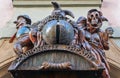 Marquee sign for a Marionette Theatre in Prague Royalty Free Stock Photo