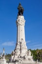 Marques de Pombal Square and Monument in Lisbon Royalty Free Stock Photo