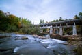 Marquette Autumn Gritty Waterfall Landscape