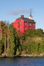 Marquette Harbor Lighthouse Royalty Free Stock Photo