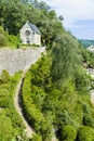 Marqueyssac chapel Royalty Free Stock Photo