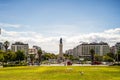 Marquis of Pombal statue in downtown Lisbon, Portugal