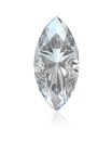 Marquise cut diamond Royalty Free Stock Photo