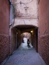 Old streets of Marrakech medina district in Morocco Royalty Free Stock Photo