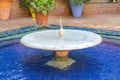 Water fountain at Majorelle Garden Jardin Majorelle.