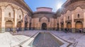 Ali Ben Youssef Medersa in Morocco Royalty Free Stock Photo