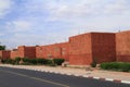 Marrakech Old City Walls Royalty Free Stock Photo