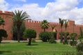 Marrakech Old City Walls Royalty Free Stock Photo