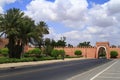 Marrakech Old City Walls Royalty Free Stock Photo