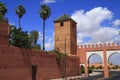 Marrakech Old City Walls Royalty Free Stock Photo