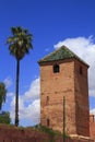 Marrakech Old City Walls Royalty Free Stock Photo