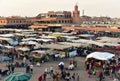 Marrakesh Jamaa el Fna square