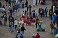 Marrakesh Jemaa el Fnaa square attractions Royalty Free Stock Photo