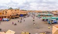 Jemaa el-Fnaa square, Marrakesh Royalty Free Stock Photo