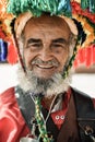 Marrakesh water carrier in Djeema el-Fna