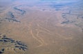 The Marree Man, or Stuart`s Giant, is a modern geoglyph created in 1998. Royalty Free Stock Photo
