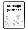 Marriage Guidance Information Sign