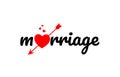 marriage word text typography design logo icon